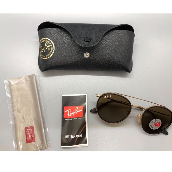 Ray-Ban Accessories - Rayban Round Double Bridge Sunglasses - Polarized